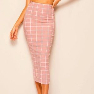 High Waist Pencil Skirt